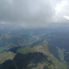 Flugwegposition um 14:05:36: Aufgenommen in der Nähe von 39040 Ratschings, Bozen, Italien in 3586 Meter